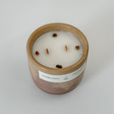 Burning Wood Scented Candle