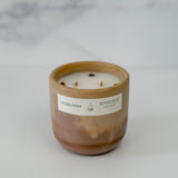 Burning Wood Scented Candle