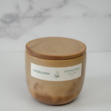 Burning Wood Scented Candle