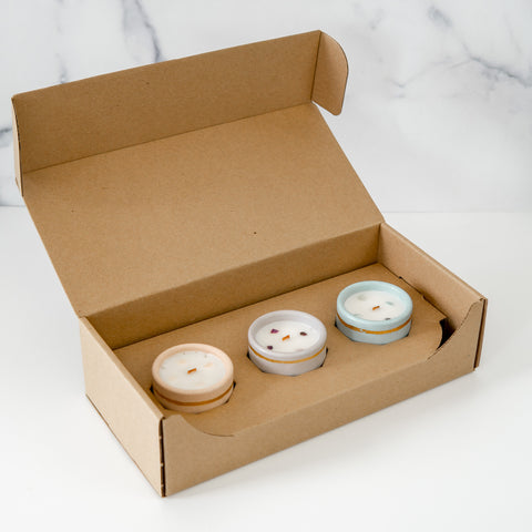 Ethereal Candle Trio Set