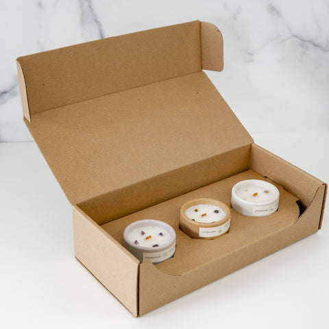Waterfire Candle Trio Set