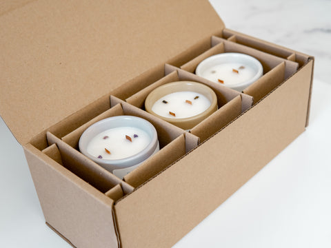Waterfire Candle Trio Set