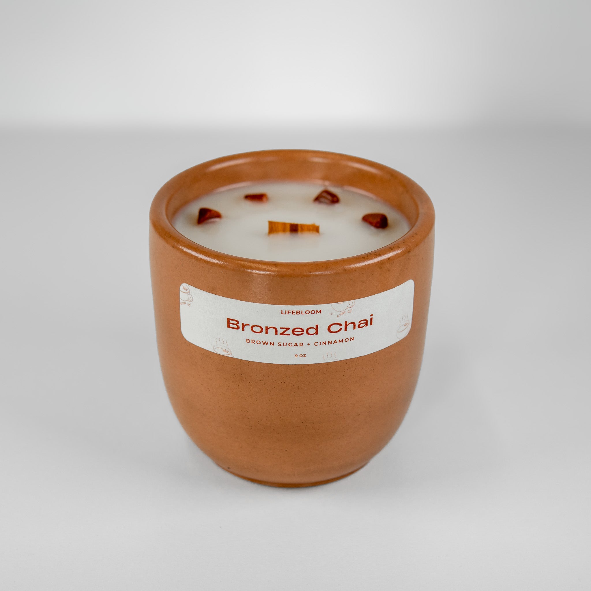 Bronzed Chai Scented Candle