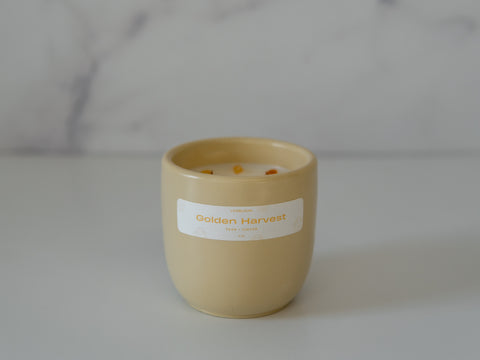 Golden Harvest Scented Candle