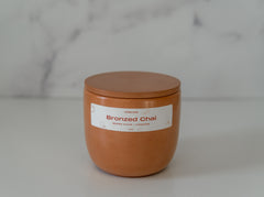 Bronzed Chai Scented Candle