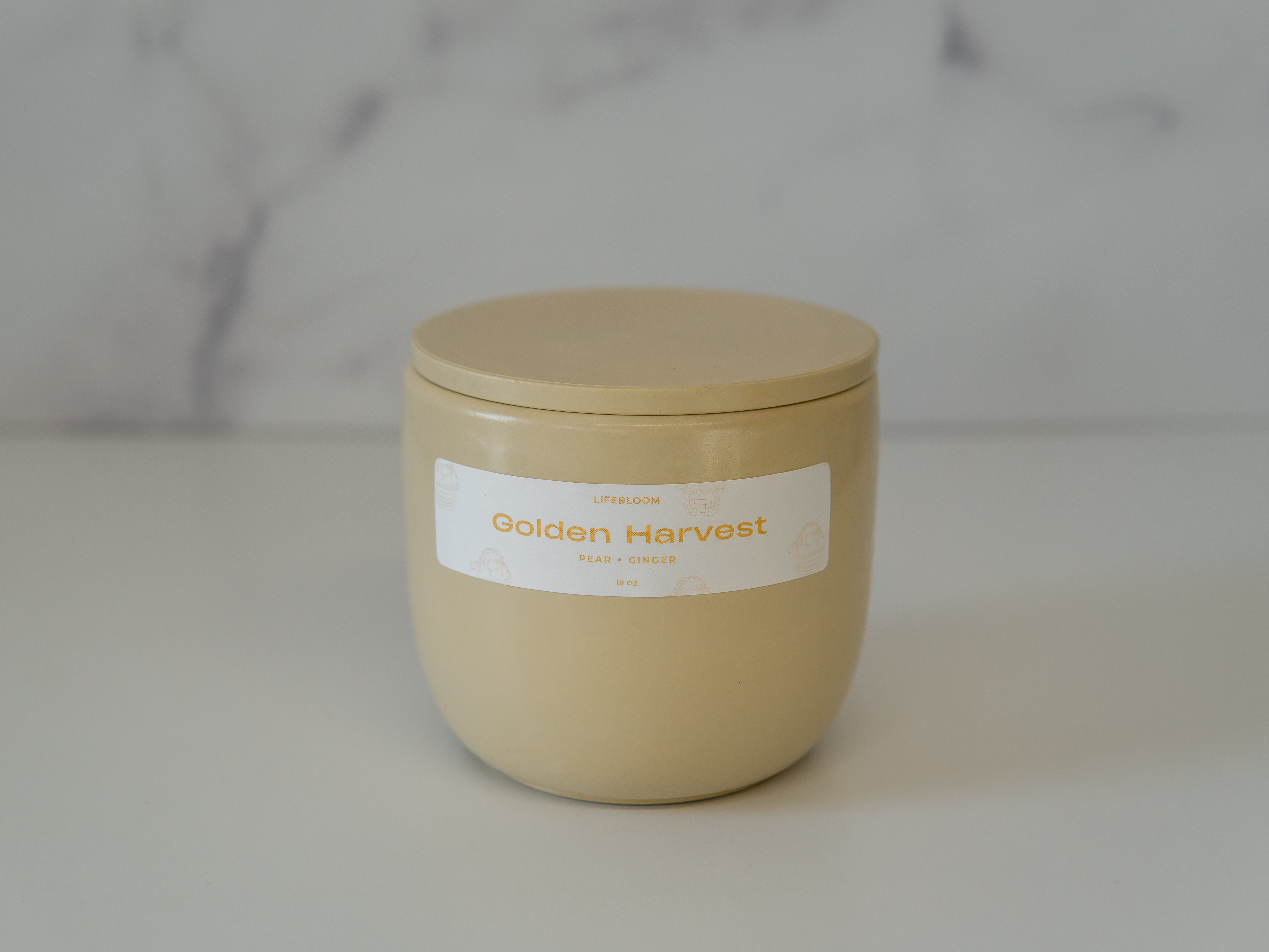 Golden Harvest Scented Candle