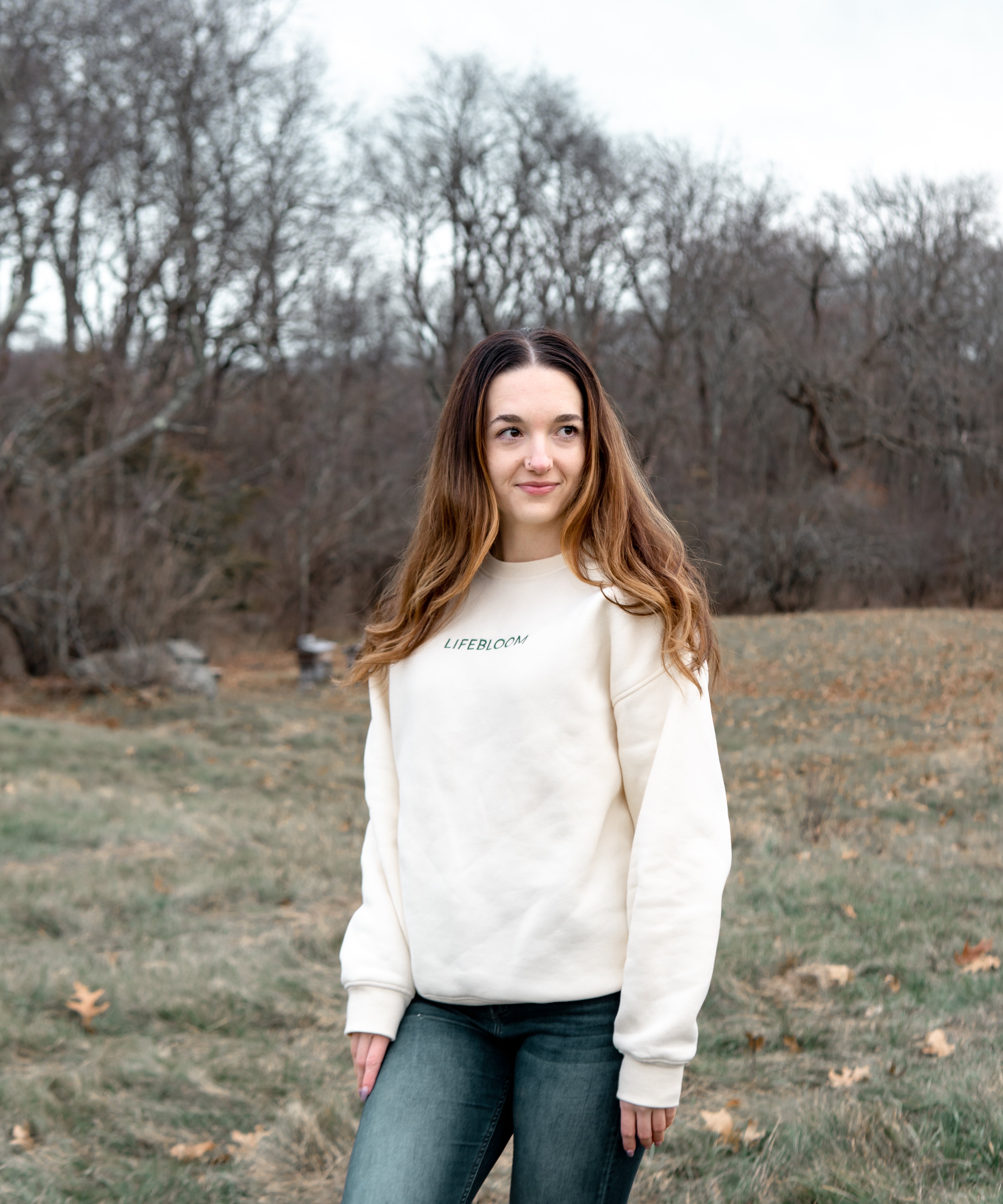 Cream Sweatshirt